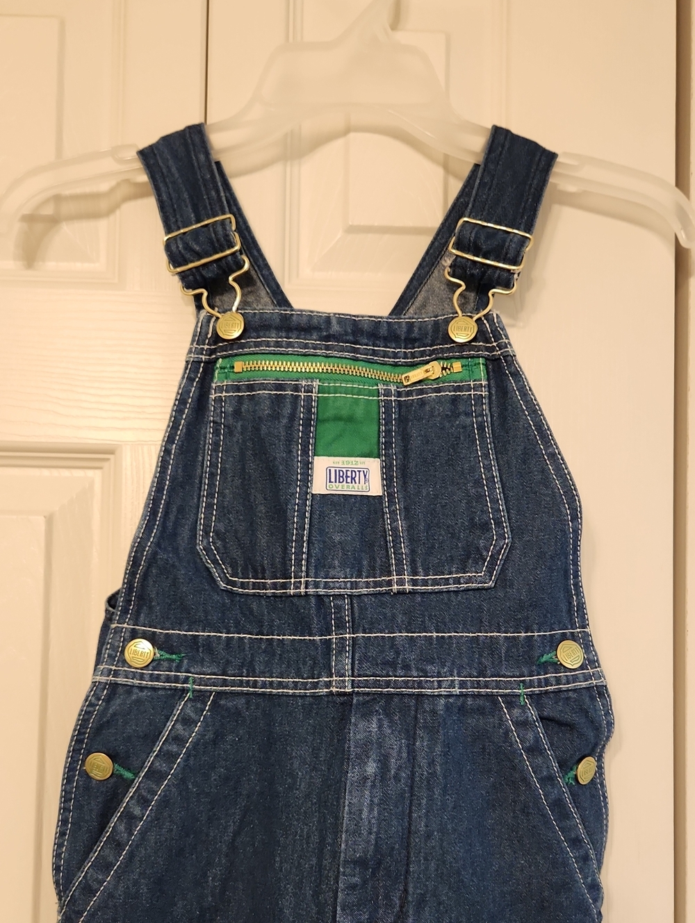 Kids Liberty Denim Overalls 100% Cotton - Picture 2 of 8